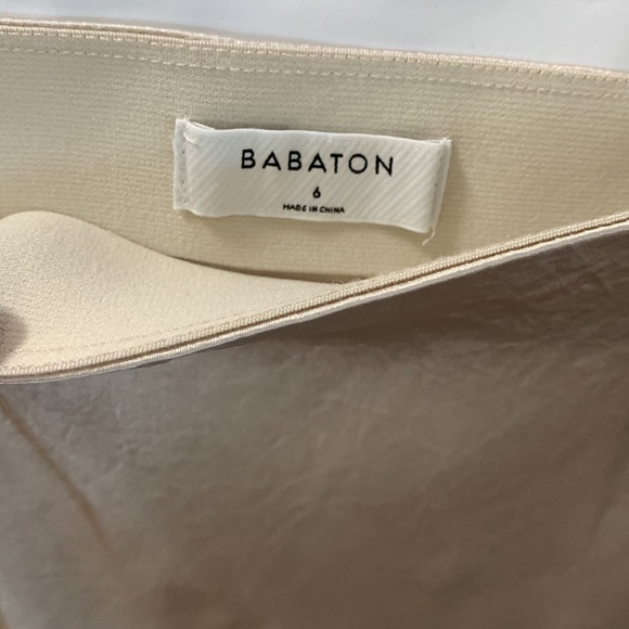 Aritzia ivory satin midi skirt size 6 - Picture 4 of 4